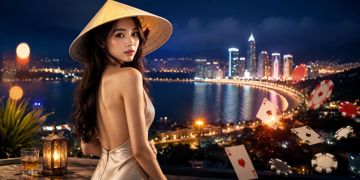 Không gian Đà Nẵng với trò chơi bài và nón lá gợi cách giải trí có kiểm soát