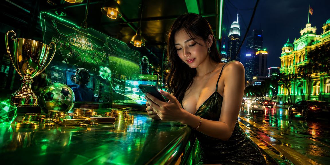 Không khí esports tại Hồ Chí Minh với ánh neon cho người theo dõi kèo điện tử