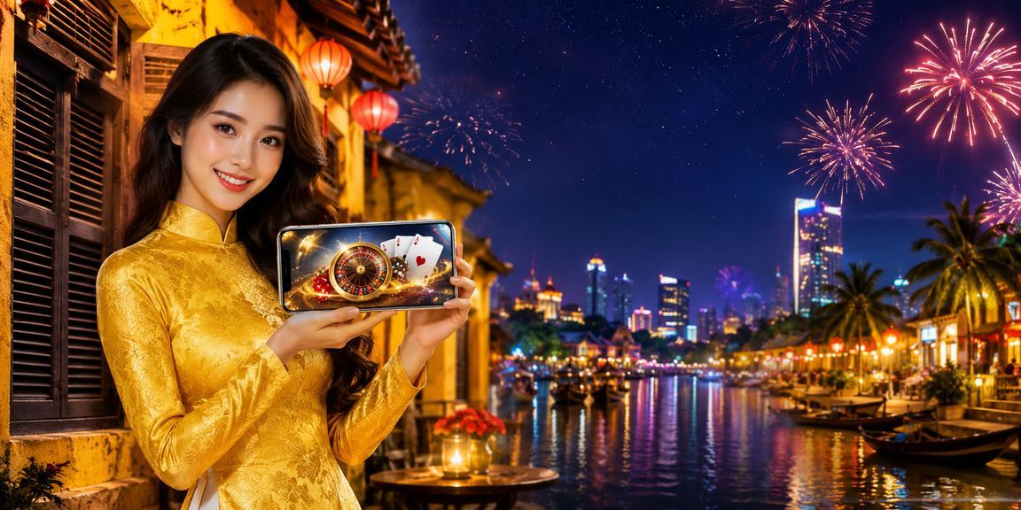 Giao diện di động tiếng Việt khi xem casino trên điện thoại tại Hội An